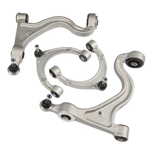 DURAFORCE Fit For 2010-2013 Porsche Panamera 4PCS Aluminum Front Upper Lower Control Arms
