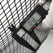 DURAFORCE 1/2inch Hardware Cloth 19 Gauge Black PVC Coated Wire Fencing Garden Fence Roll