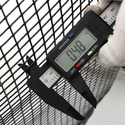 DURAFORCE 1/2inch Hardware Cloth 19 Gauge Black PVC Coated Wire Fencing Garden Fence Roll