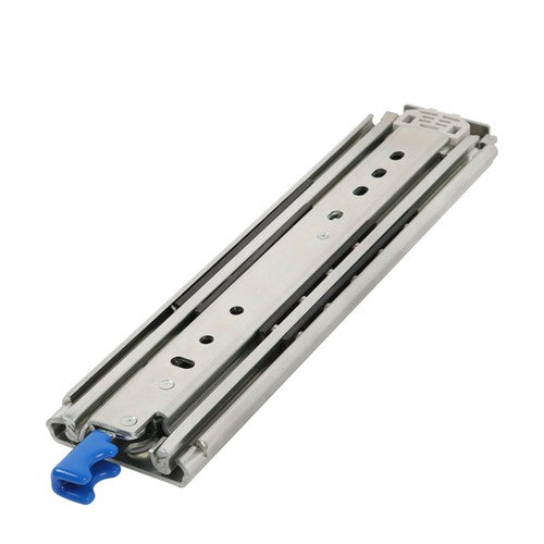 DURAFORCE Locking Drawer Slides 12 Inch Full Extension & Lock 500 lb Load Capacity 1 Pair