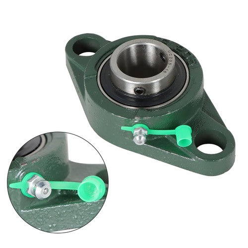 DURAFORCE 10PCS UCFL205-16 Pillow Block Flange Bearing 1" Bore 2 Bolt Solid Base