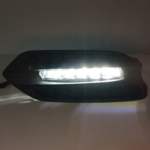 DURAFORCE Pair Front LED Fog Lights Lamps DRL For 2019 2020-2022 Honda HR-V HRV LH & RH