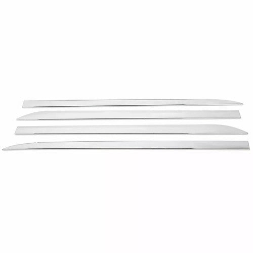4 Pcs Outside Door Body Side ABS Molding Chrome Trim for Toyota Sienna 2011 2020