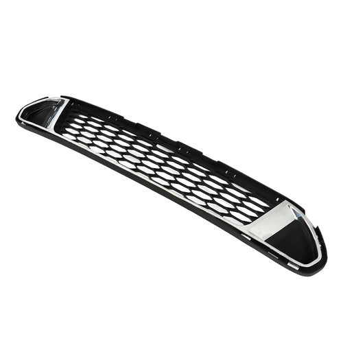 DURAFORCE Front Lower Grille Grill&Chrome Molding Trim For 2010 11 2012 Ford Fusion Sport