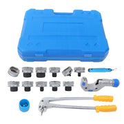 DURAFORCE Includes 3/8'' To 1-5/8'' Tube Swaging Set High Quality HVAC Tubing Expander Kit