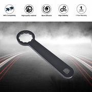 DURAFORCE 1 Piece 36mm Wrench Tool For Rear Axle Wrench Rear Wheel Axle Torque Black