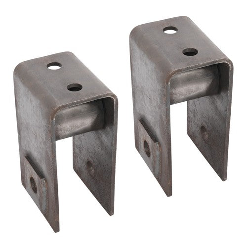 DURAFORCE Trailer Hanger Kit for slipper spring 10K lbs Tandem axle spacing Universal