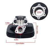 DURAFORCE FOR Yamaha Piston Cylinder Gasket Seal Kit Blaster 200 1987-2006 YFS200