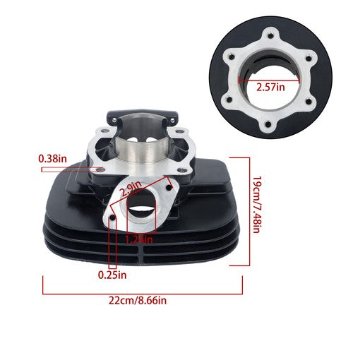 DURAFORCE FOR Yamaha Piston Cylinder Gasket Seal Kit Blaster 200 1987-2006 YFS200