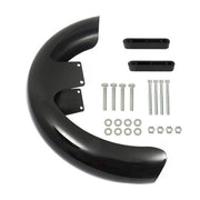 DURAFORCE 19" Wheel Wrap Front Fender bright black A For Touring Electra Glide USA