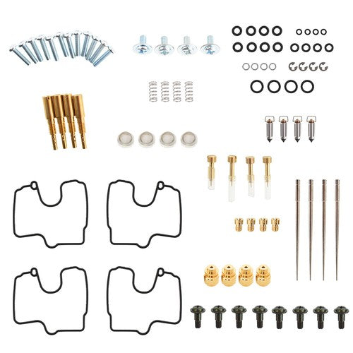 DURAFORCE Carburetor Gaskets Jets Main Rebuild Kit For Yamaha YZF-R1 YZFR1 1998-2001