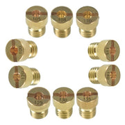DURAFORCE 10pcs Carburetor Main Jet kit &(10pcs Set) Slow/Pilot Jet For PWK OKO CVK New