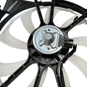DURAFORCE Fit 2012-2017 Toyota Camry Dual Radiator and Cooling Condenser Fan w/Kettle