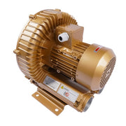 DURAFORCE New Regenerative Blower 220V-480V 3 Phase 1.5 Kw 60Hz -150 mBar Vacuum 2" In/Out