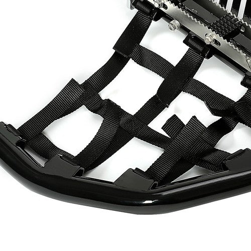 Nerf Bars for Kawasaki KFX 700 Pro Peg Heel Guards Steel Side Step Bar BLK