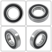 DURAFORCE (4 Pack) 6209-2RS Double Sealed Deep Groove Ball Bearings, 45x85x19 mm