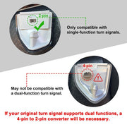 DURAFORCE Left Side Turn Signal Lamp Lens For 2010-2022 Ram 1500 2500 3500 #68302829AA