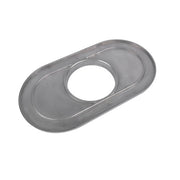 DURAFORCE 15" Oval Full Finned Polished Aluminum Air Cleaner Filter For Chevy SBC 350 400