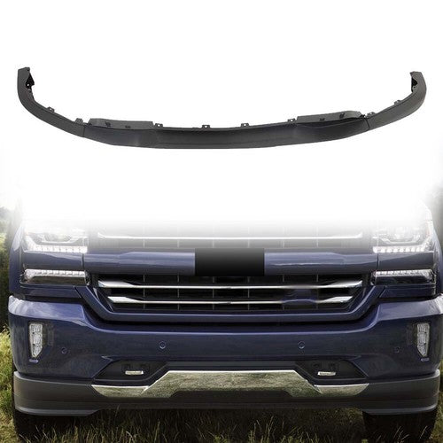 DURAFORCE Front Bumper Lower Valance Plastic Black Suit For Chevy Silverado 1500 2016-2018