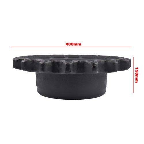 DURAFORCE Drive Sprocket - 6 Hole Single Speed for Bobcat Skid Steer Loader T200 T300 T630