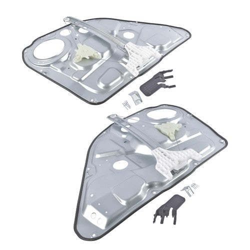 DURAFORCE 2x Rear Power Window Regulators Left & Right for Hyundai Genesis 3.8, 4.6 09-14