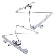 DURAFORCE 2x Front Left & Right Power Window Regulator w/ Motor for Chevy Silverado 1500
