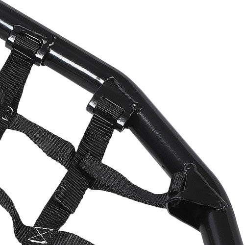 DURAFORCE For Honda TRX 450R Sportrax 450 Nerf Bars Pro Peg Heel Guard Aluminum Black Pair