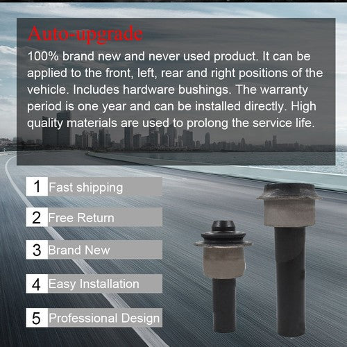 DURAFORCE Fit For 07-15 Nissan Juke Leaf Front Subframe Crossmember Bushing Kit 4Pc