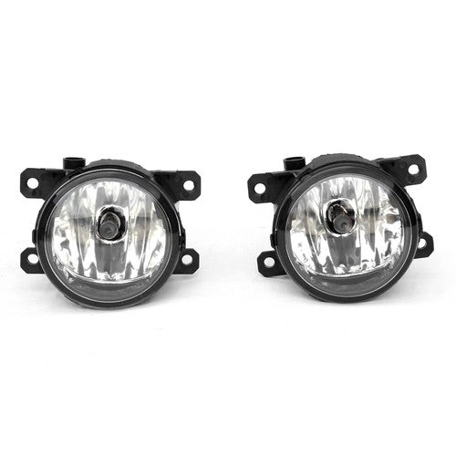 Fog Lights For Nissan Armada 2008-2015 Clear Lens Bumper Lamp W/Bulbs RH LH Pair