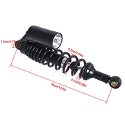DURAFORCE 12.5" 320mm Motorcycle Rear Shock Air Suspension For XL Sportster 883
