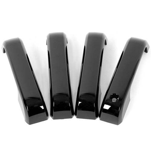 Glossy Black Door Handle Cover for Ford F150 2015-2020 F250 F350 Crew Cab 2017-2022
