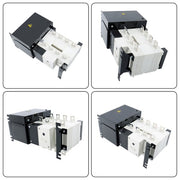 DURAFORCE 1PC ATS 160A 4 Poles 110V 220V Grid to AC Generator Automatic Transfer Switch