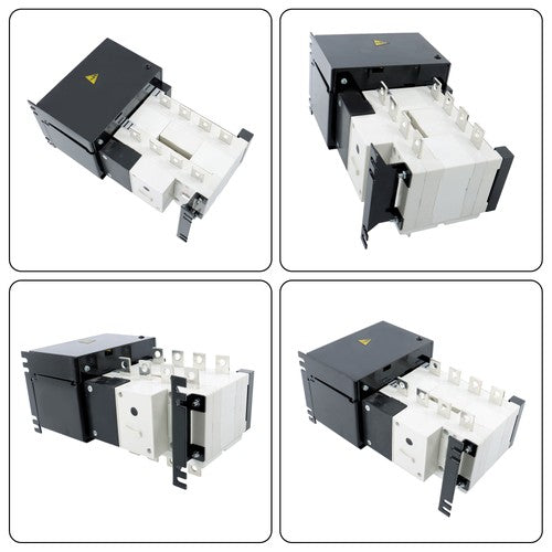 DURAFORCE 1PC ATS 160A 4 Poles 110V 220V Grid to AC Generator Automatic Transfer Switch