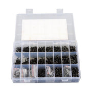 DURAFORCE 1625 Pcs M2 M3 M4 M5 Bolts and Nuts Hex Socket Head Screw Assortment Kit