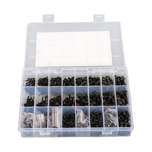 DURAFORCE 1625 Pcs M2 M3 M4 M5 Bolts and Nuts Hex Socket Head Screw Assortment Kit