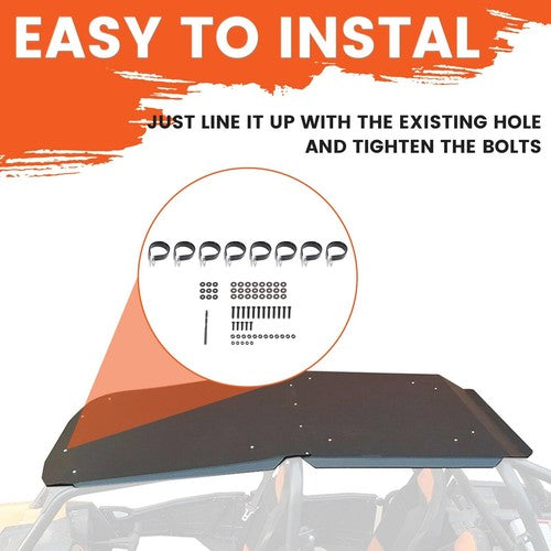 DURAFORCE 1/4" Hard Plastic Roof For Polaris 2014-Up RZR XP4 XP 1000 4 TURBO 900