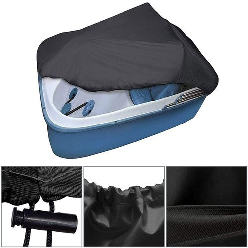 DURAFORCE For 3 or 5 Person Pedal Boat Cover 420D Waterproof 115" L x 80" W 282*193cm New