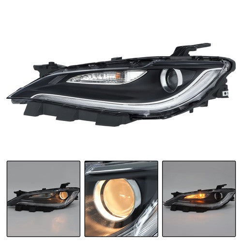 DURAFORCE For Chrysler 200 2015-2017 Headlight Projector LH/Left Side Halogen Replacement