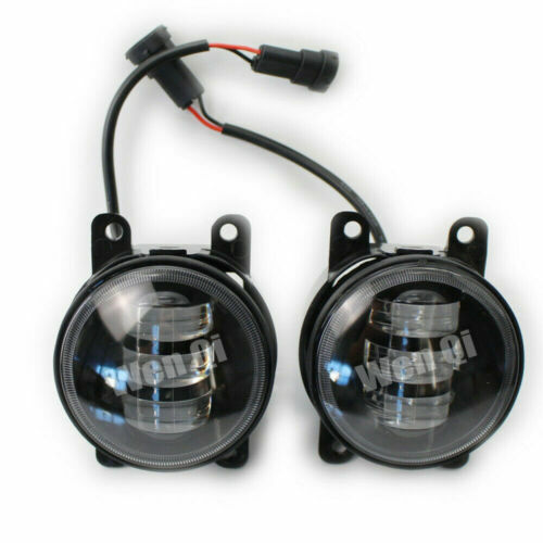 DURAFORCE LED Fog Lights & Covers Daytime Running Light DRL For 2015-2017 Subaru WRX STI