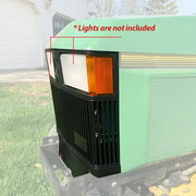 DURAFORCE Front Black Grille For John Deere 415 425 445 455 Tractor Replaces For AM116207