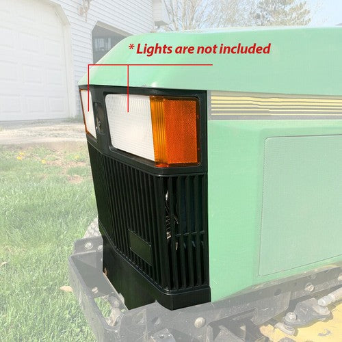DURAFORCE Front Black Grille For John Deere 415 425 445 455 Tractor Replaces For AM116207