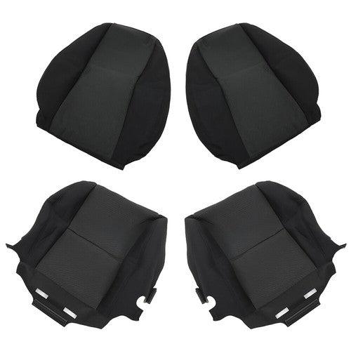 DURAFORCE Seat Cover Top Bottom Cloth For Chevy Silverado 1500 2500HD 3500HD 2007-2014