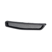 DURAFORCE JDM Type R Black Mesh Front Hood Grille Grill for 1999-2000 for Honda Civic