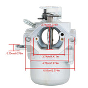 DURAFORCE Carburetor Kit For Briggs & Stratton 286707 289702 289707 28D702 494392 494502