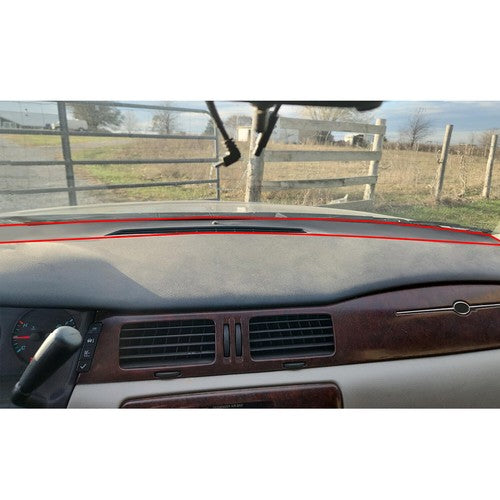 Upper Dash Panel Trim Defrost Cowl for 06 16 Chevy Impala Black with Sensor Hole