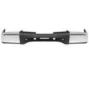 DURAFORCE Chrome Steel Rear Bumper Fit For Chevy Silverado GMC Sierra 1500 07-13 Pickup