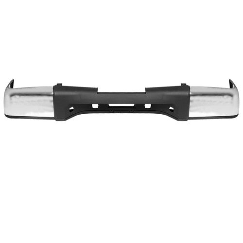 DURAFORCE Chrome Steel Rear Bumper Fit For Chevy Silverado GMC Sierra 1500 07-13 Pickup