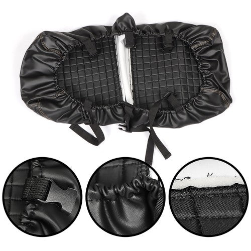 DURAFORCE Black Rear Seat Cover Kit Golf Carts For Club Car/E-Z-Go/Yamaha Universal Size
