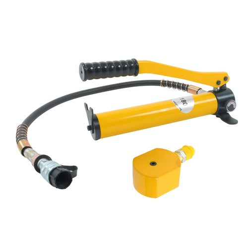 DURAFORCE 20T Low Profile Hydraulic Jack Porta Power Kit + CP-180 Manual Hydraulic