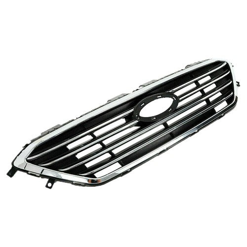 DURAFORCE Grille Bumper Assembly For Hyundai Sonata 2015 2016 2017 Upper Black Chrome